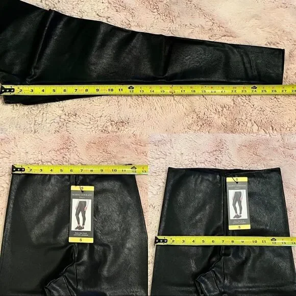 MARIO SERRANI Faux Leather Legging - Picture 7 of 8